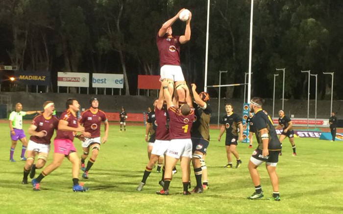 The Varsity Cup match between NMU and Stellenbosch University on 12 March 2018 which was abandoned. Picture: @varsitycup/Twitter