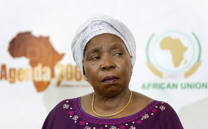 Nkosazana Dlamini-Zuma. Picture: AFP.