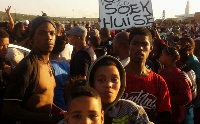 FILE: Housing officials will be sent to the area following last week's violent housing protests. Picture: Mia Spies/EWN.
