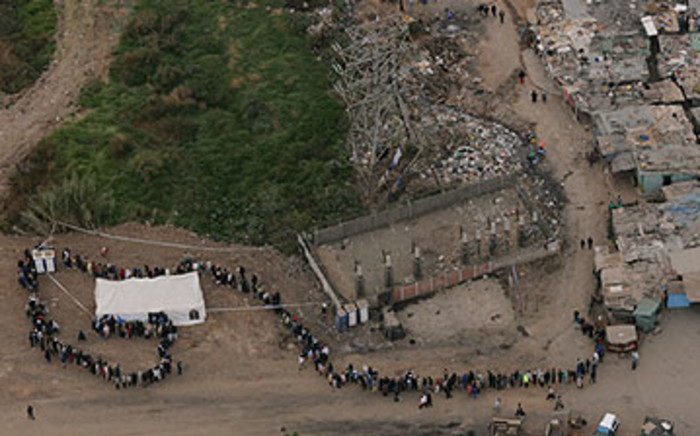 Election queues. Picture: AFP