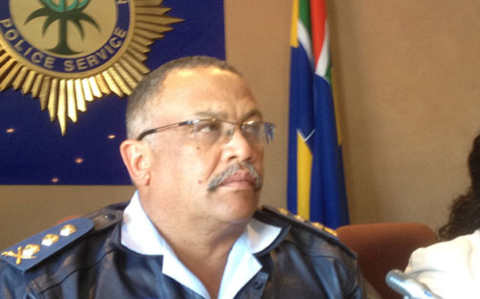 Western Cape Police Commissioner Arno Lamoer. Picture: Regan Thaw/EWN