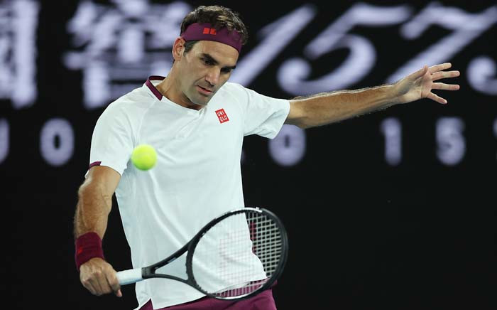 Switzerland's Roger Federer during their men's singles match on day seven of the Australian Open tennis tournament in Melbourne on 26 January 2020. Picture: @AustralianOpen/Twitter 