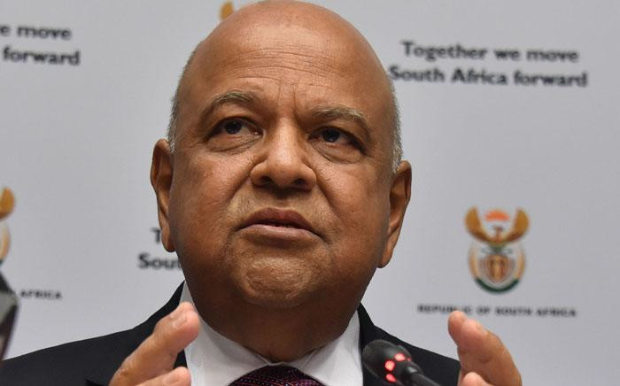 Finance Minister Pravin Gordhan at the 2017 Budget media briefing in Cape Town on 22 February 2017. Picture: GCIS.