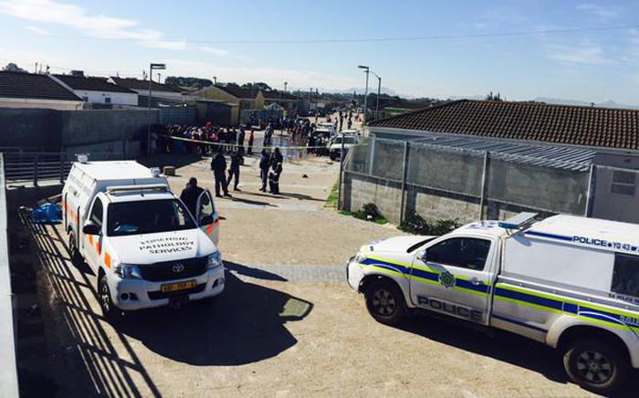 Forensics experts and detectives are on the scene of a suspected mob attack in the Heideveld area in Cape Town. Siyabonga Sesant/EWN.