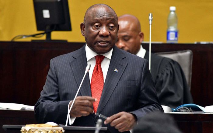 FILE: Ramaphosa said the panel, led by retired judge Phineas Mojapelo, visited the naval base in Western Cape, obtained evidence from nearly 50 people, and more than 100 documents were submitted for examination. Picture: @PresidencyZA/Twitter
