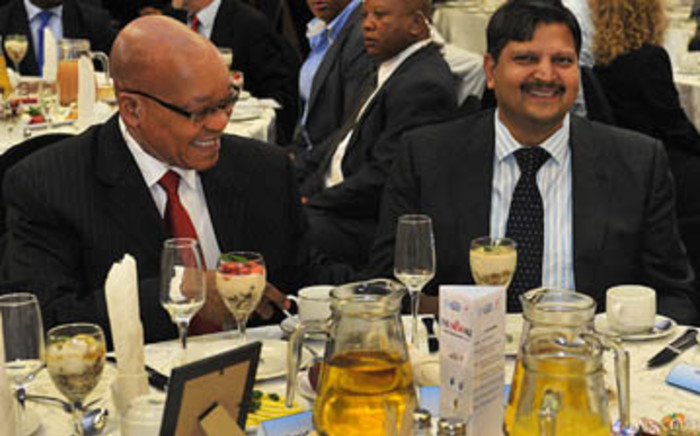 FILE: President Jacob Zuma and Atul Gupta at an event. Picture: GCIS
