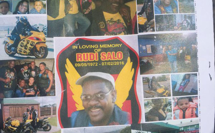 Rudi Salo was a motorbike enthusiast and part of the Lee Riders club. He was one of the victims who was shot and killed at a biker rally. Picture Monique Mortlock/EWN.