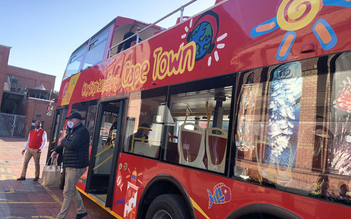 A Cape Town sightseeing bus. Picture: Kaylynn Palm/Eyewitness News