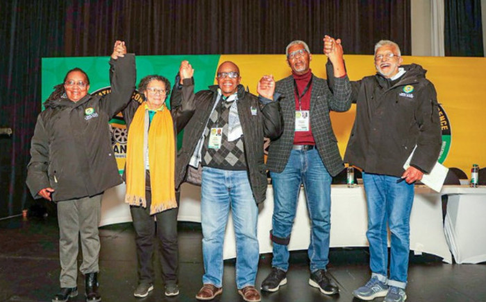 The African National Congress(ANC) Veteran's League's top five have been elected. Picture: @ANCVL_/Twitter.