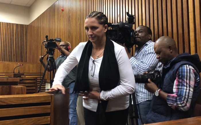 Convicted racist Vicki Momberg appears in the Randburg magistrates court on 4 April 2018. Picture: Mia Lindeque/EWN