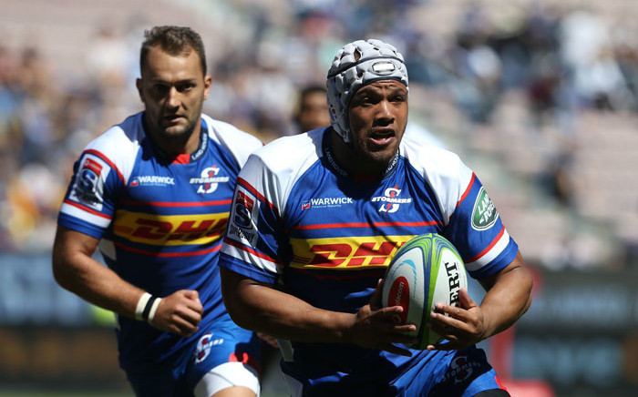 Nizaam Carr drives the Stormers attack forward. Picture: @TheStomers/Twitter