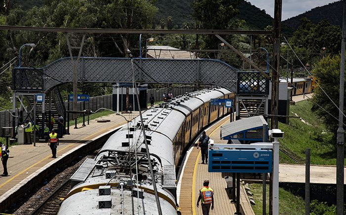 The scene of the train crash at Mountainview station in Pretoria on 8 January 2019. Picture: Kayleen Morgan/EWN