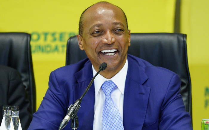  President of the Confederation of African Football (CAF), Patrice Mostepe. Picture:@MotsepeFoundtn/Twitter.