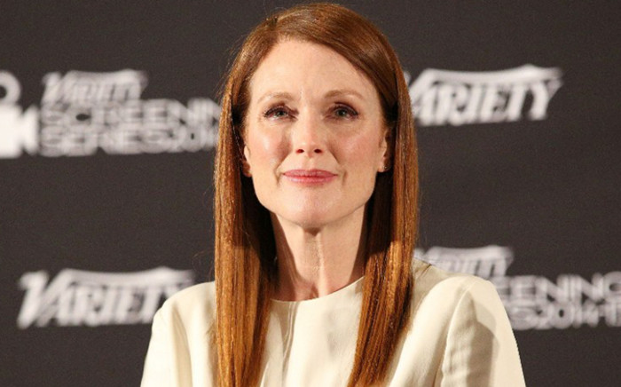 Actress Julianne Moore speaks onstage during a Q&A following the screening of 'Still Alice' during the 2014 Variety Screening Series at ArcLight Hollywood on 8 December, 2014 in Hollywood, California. Picture: AFP