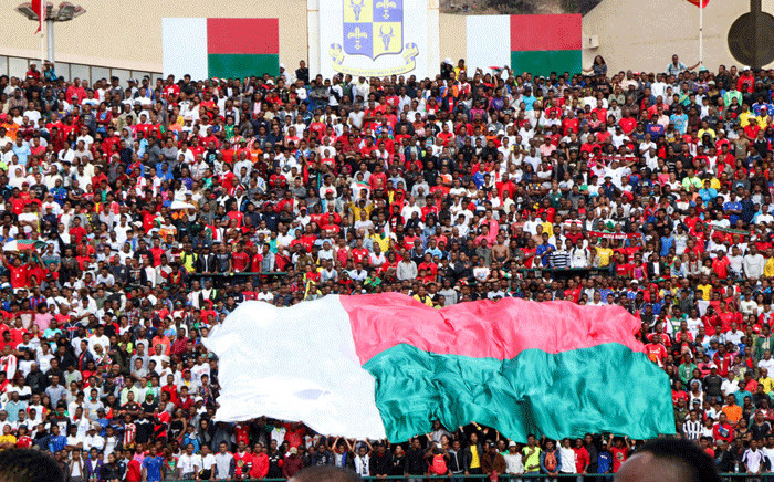 Malagasy supporters cheer during the Africa Cup of Nations 2019 qualifier Madagascar v Senegal on 9 September 2018 in Antananarivo, Madagascar. Picture: AFP