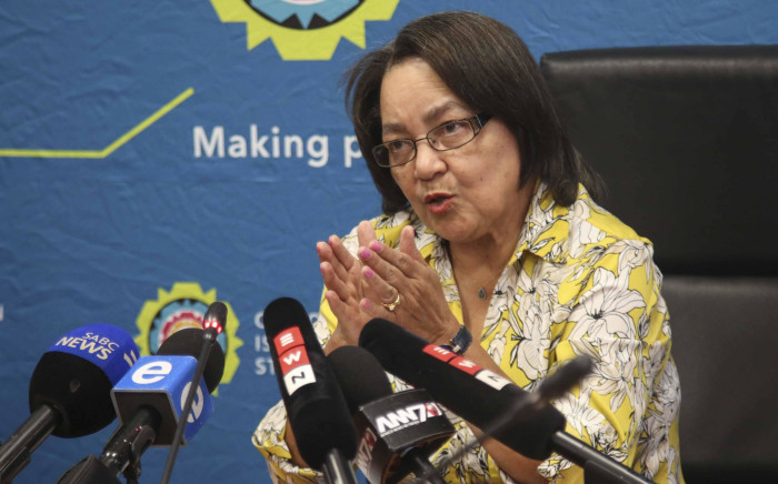 This undated file photo shows Cape Town Mayor Patricia de Lille address the media at a briefing regarding the drought in Cape Town. Picture: Cindy Archillies/EWN.