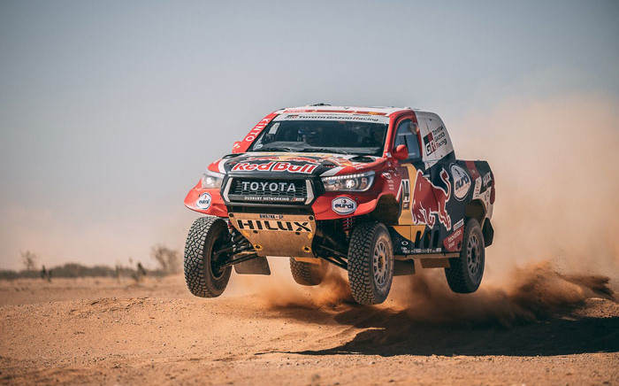 A competitor during stage  9 of the 2020 Dakar Rally on 14 January 2020. Picture: @dakar/Twitter