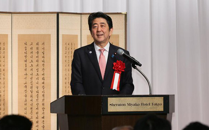 Japanese Prime Minister Shinzo Abe. Picture: @AbeShinzo.