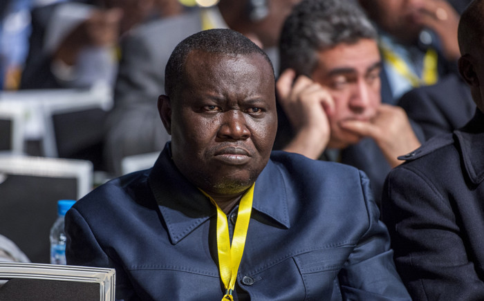 In this file photo taken on 2 February 2018 Central African Republic's football federation chief Patrice Edouard Ngaissona attends the 40th CAF ordinary general assembly in the Moroccan city of Casablanca. Picture: AFP.