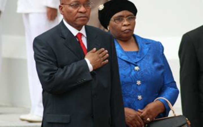 President Jacob Zuma and his first wife Gertrude Sizakele Khumalo at the opening of Parliament on 10 February 2011. Picture: Aletta Gardner/Eyewitness News