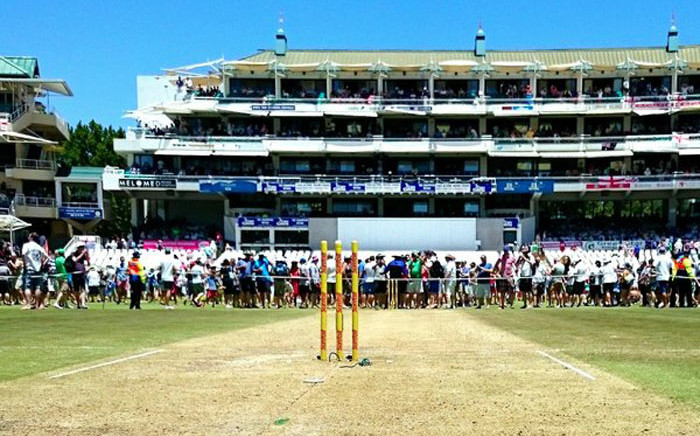 #SAvsENG: The #Newlands pitch during Day 2 of the Test. Picture: Abed Ahmed/EWN.