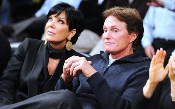 FILE: Kris and Bruce Jenner attend a game between the Dallas Mavericks and the Los Angeles Lakers at Staples Center on 16 January, 2012. Picture: AFP.