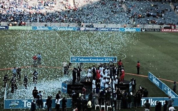 SuperSport United were crowned 2014 Telkom Knockout Champions. Picture: Marc Lewis/EWN
