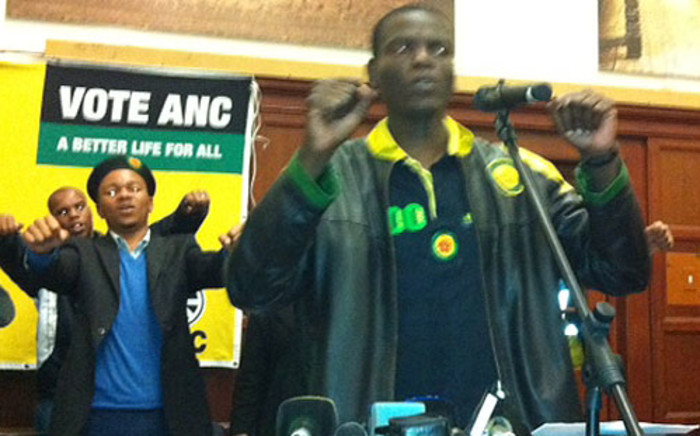Deputy President of the ANC Youth League Ronald Lamola. Picture: Malungelo Booi/EWN