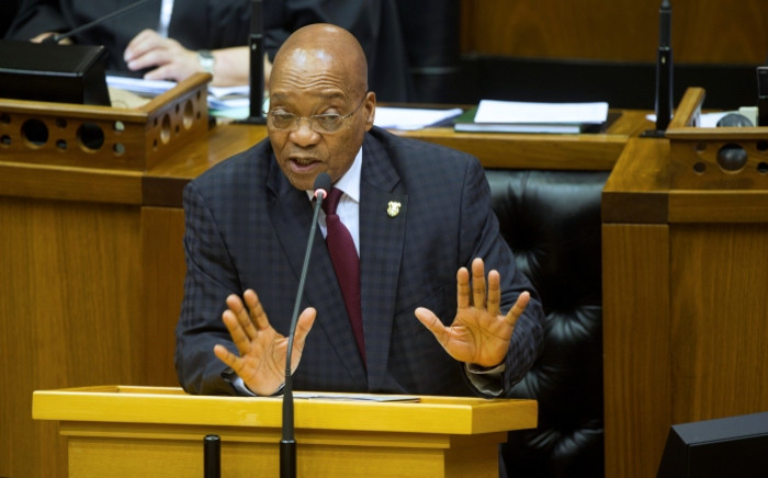 South African President Jacob Zuma. Picture: AFP.