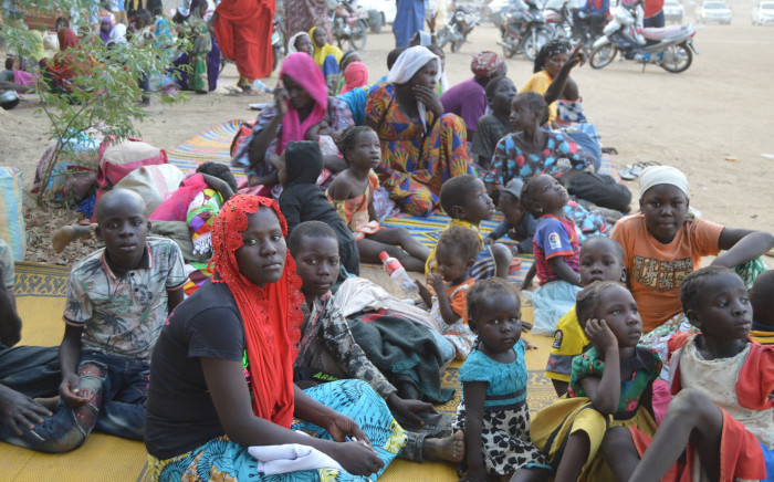 Cameroonian refugees are seen in N'Djamena on 9 December 2021. Picture: AFP