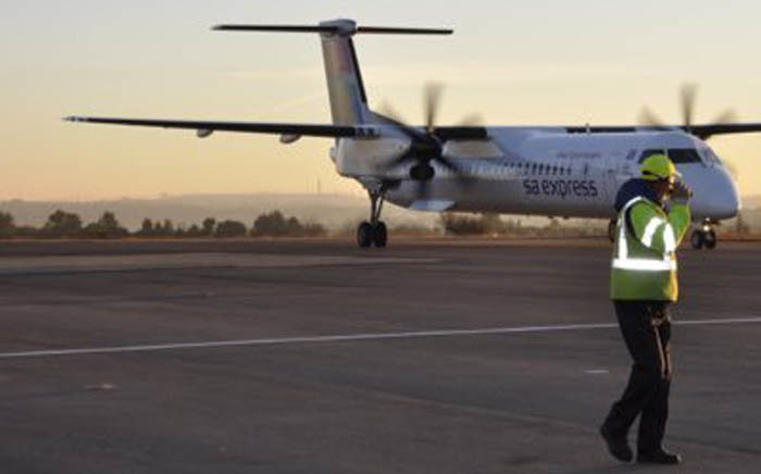 An South African (SA) Express plane. Picture: Twitter/@flySAExpress