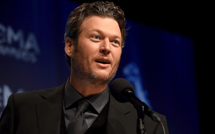 FILE: Blake Shelton speaks in the press room with his award for Male Vocalist of the Year at the 48th annual CMA Awards at the Bridgestone Arena on 5 November 2014 in Nashville, Tennessee. Picture: AFP