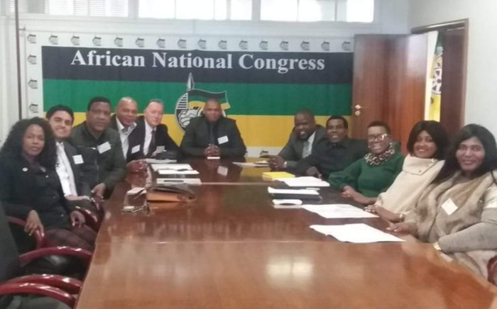  Cameron Dugmore (back, left) will lead the African National Congress members in the Western Cape legislature. Picture: @ANCWesternCape_/Twitter