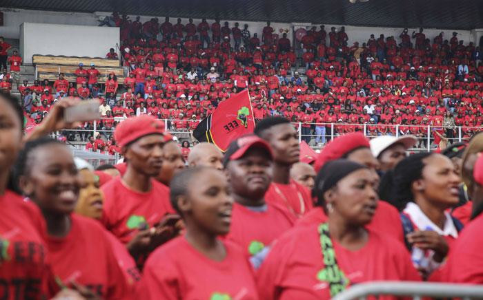 FILE: Thousands of EFF supporters gather at the Philippi Stadium near Cape Town on 30 March 2019 for the party's Western Cape manifesto rally. Picture: Cindy Archillies/EWN