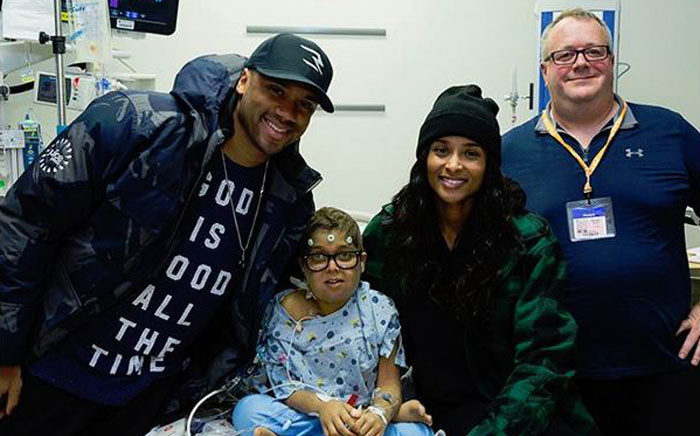 Children's Hospital patient who made Russell Wilson duct-tape