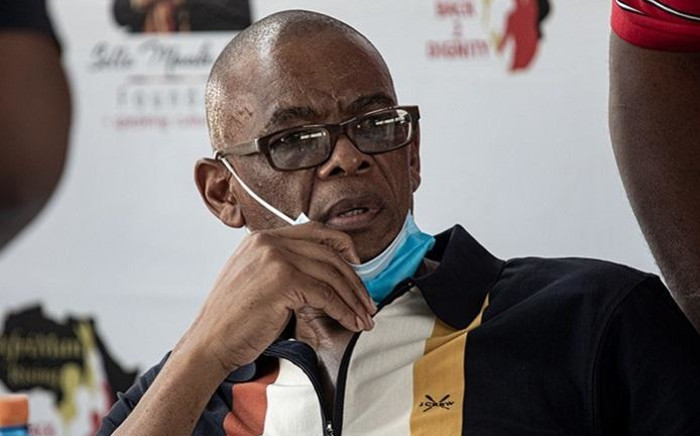 ANC secretary-general Ace Magashule on the Day of Reconciliation 2020 attended the ‘Young Boys’ Dialogue’ in his hometown of Parys, Free State, that focused on gender-based violence. Picture: Boikhutso Ntsoko/EWN. 
