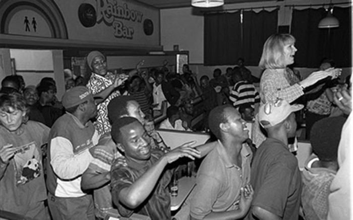Patrons dancing in the Rainbow Restuarant and Jazz Bar back in the 80s. Picture: therainbow.co.za