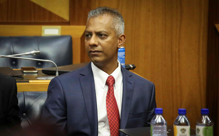 FILE: Anoj Singh addressing parliamentarians during an inquiry into state capture on 23 January 2018. Picture: Cindy Archillies/EWN.