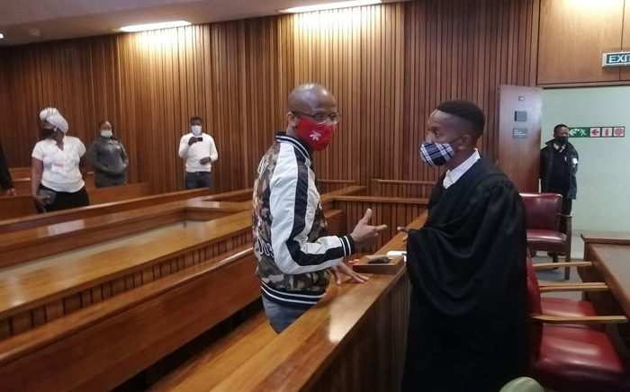 Convicted rapist Sello Abram Mapunya (left) in the North Gauteng High Court on 27 May 2021. Picture: @NPA_Prosecutes/Twitter