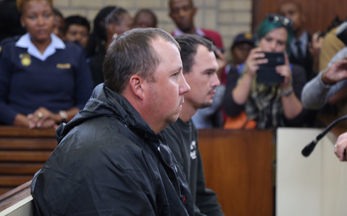 Two men accused of attacking a man in an apparent racially-motivated incident have abandoned their bail application on 16 November 2016. Picture: Christa EybersEWN