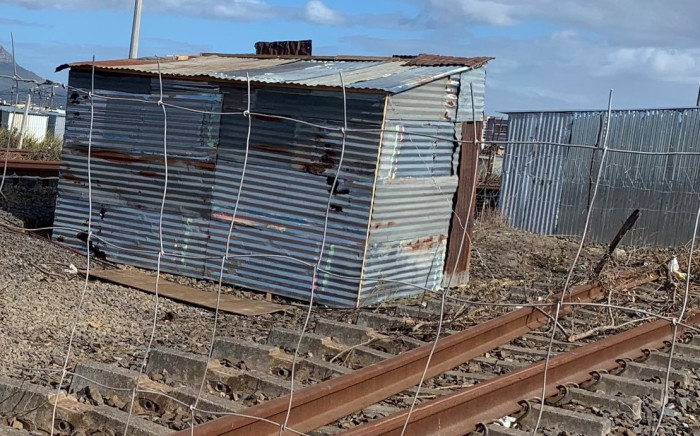 An informal settlement has sprung up on Metrorail's central in Cape Town and the residents here are refusing to leave until government finds suitable land for them. Picture by Kaylynn Palm/Eyewitness