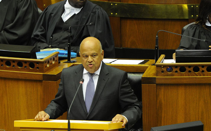 FILE: Finance Minister Pravin Gordhan delivering his national Budget speech in Parliament on 24 February 2016. Picture: GCIS.