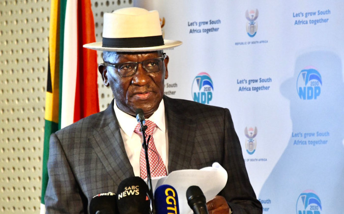 FILE: Police Minister Bheki Cele on 20 August 2021. Picture: SA Police Service/Twitter.