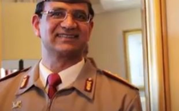 Former South African National Defence Force surgeon general Vejay Ramlakan. Picture: YouTube Screengrab