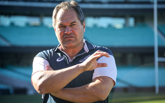 Australia's rugby coach Dave Rennie speaks to the media during a press conference at the Sydney Cricket Ground (SCG) on 12 June 2022. Picture: DAVID GRAY/AFP