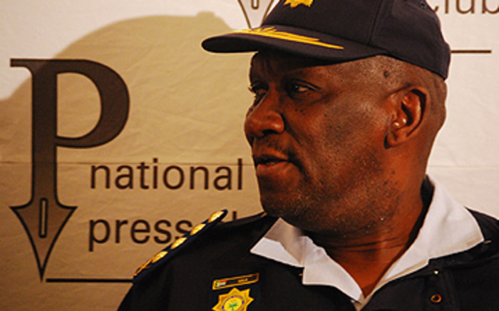 Police Commissioner General Bheki Cele at the National Press Club in Pretoria on 29 June, 2010. Picture: Taurai Maduna/Eyewitness News