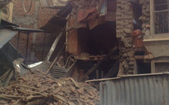 Nepal devastation. Picture: Errol Goodman/iWitness.