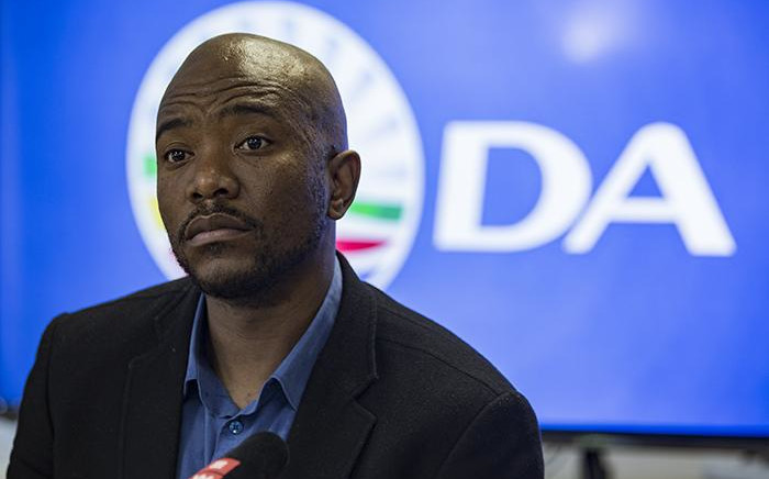 FILE: Democratic Alliance leader Mmusi Maimane during a press briefing in Johannesburg on 21 May 2018. Picture: Sethembiso Zulu/EWN
