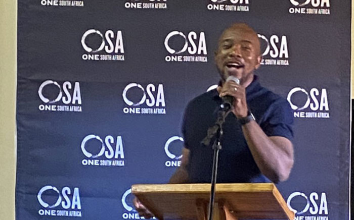 One South Africa (OSA) leader, Mmusi Maimane. Picture: @OneSA_Movement/Twitter