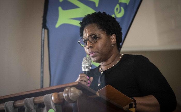 FILE: State Security Minister Ayanda Dlodlo. Picture: Abigail Javier/Eyewitness News